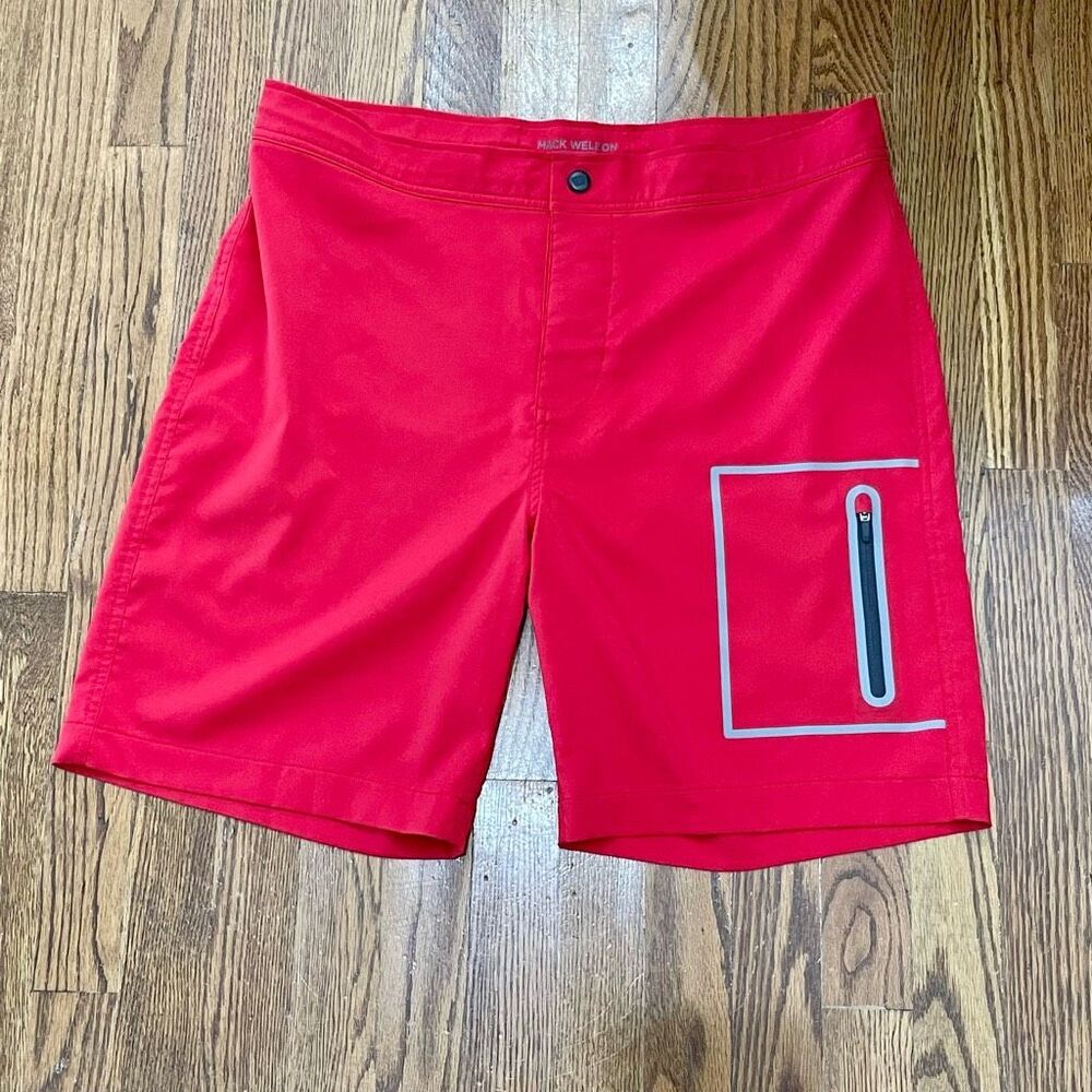 Mack Weldon Stretch Board Shorts.